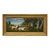 19th Century English Painting of Hunting Scene with Pointer Dogs and Sportsman in Landscape For Sale