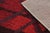 Textile Vintage Swedish Rya Runner Rug, Bold Scandinavian Geometry in Red - Rug & Kilim For Sale - Image 7 of 7