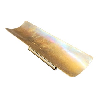 Art Deco Pen Brass Bowl by Emil Uwe Bläse Plön, 1940s For Sale