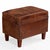 Late 20th Century Dutch Art Deco Style Leather Club Chair With Matching Ottoman For Sale In Philadelphia - Image 6 of 8