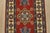 2020s Kazak Runner 2’1” X 6′ Red Wool Tribal Hand-Knotted Oriental Rug For Sale - Image 5 of 11