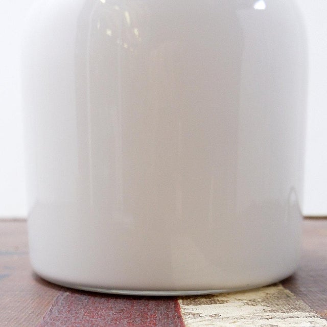 Antique White Opaline Glass Table Lamp, 1900s For Sale - Image 10 of 13