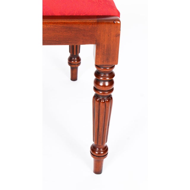 Vintage Regency Revival Swag Back Dining Chairs, Set of 12 For Sale - Image 16 of 18