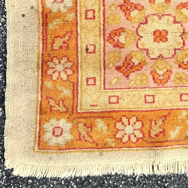 Textile Large Turkish Oushak Rug For Sale - Image 7 of 12