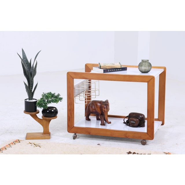 Mid-Century Serving Trolley, 1960s For Sale - Image 11 of 11