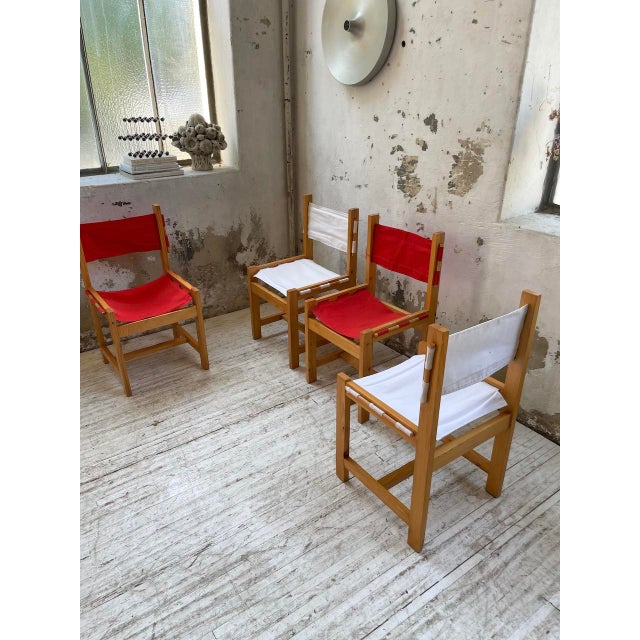Vintage Pine Chairs, 1980s, Set of 4 For Sale - Image 18 of 18