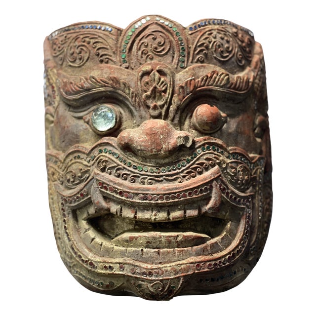 Indonesian Demon Mask For Sale