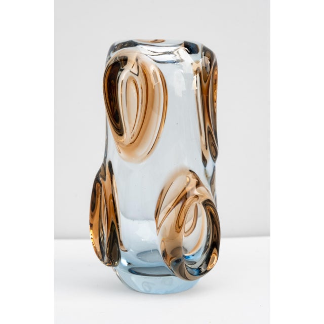 Artistic Murano Glass Vase, 1950 For Sale - Image 3 of 9