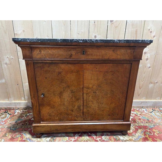 Counter Height Single-Door Cabinet For Sale - Image 4 of 11