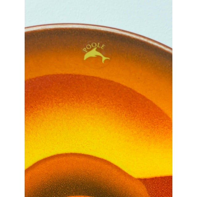 Vintage Limited Edition Hand Painted Poole Pottery of England Collector’s Plate For Sale In Louisville - Image 6 of 10