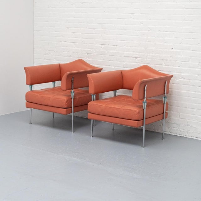 Poltrona Frau Hydra Sirius Armchair by Luca Scacchetti for Poltrona Frau, 1990s For Sale - Image 4 of 16