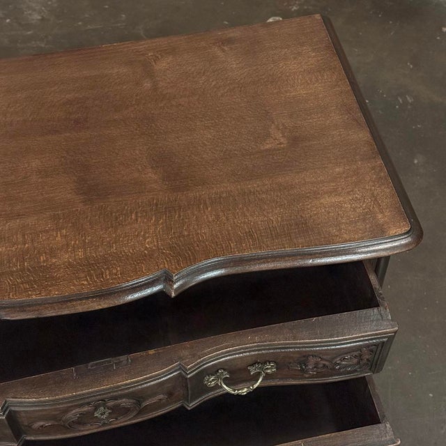Country French Louis XV Walnut Commode For Sale - Image 16 of 17