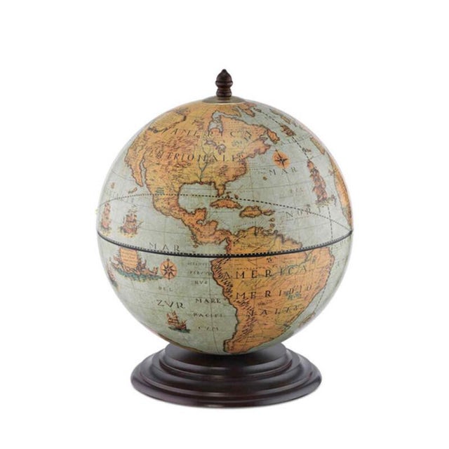 Neptune Lagoon Bar Globe by Zoffoli Mappamondi For Sale - Image 6 of 6
