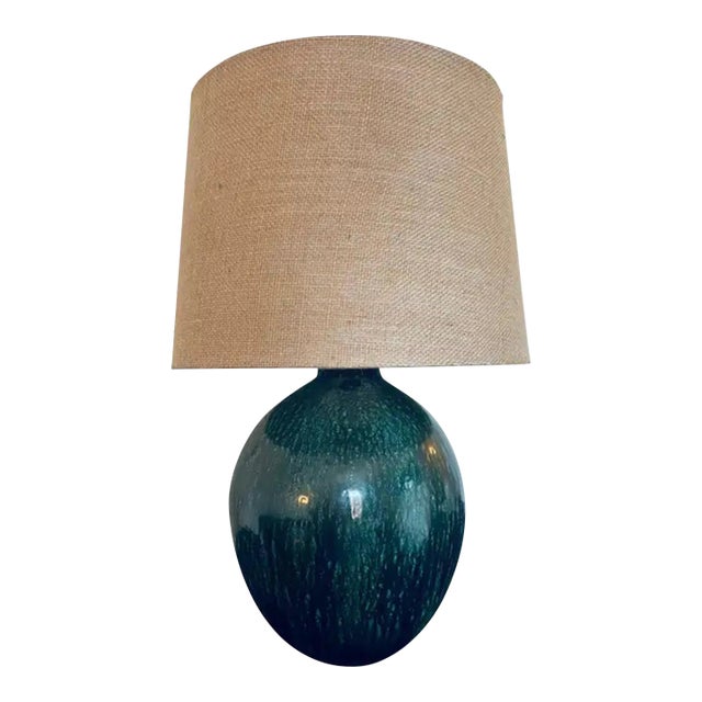 French Art Deco Large 1930 Primavera Table Lamp For Sale