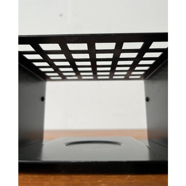 Mid-Century Minimalist Metal and Teak Tea Warmer, 1960s For Sale - Image 16 of 18