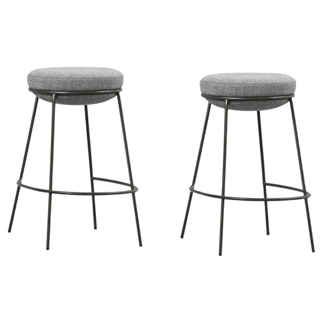 Set of Nest Stools Without Backrest by Pepe Albargues For Sale