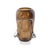 2020s Smokey Umber Flared Edged Glass Vase- Tall For Sale - Image 5 of 11