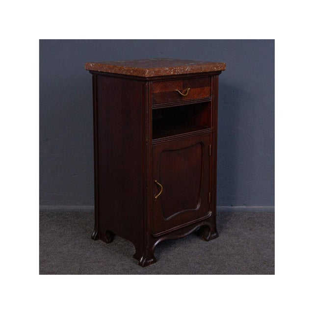 Bedside Tables in Mahogany and Pine, Set of 2 For Sale - Image 17 of 18