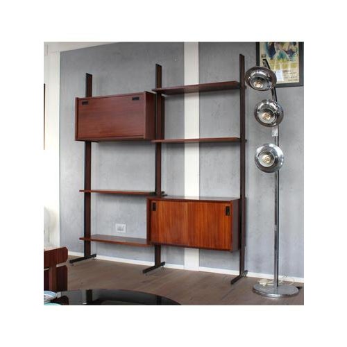 Vincenza 2-Module Bookcase, Italy, 1960s For Sale - Image 11 of 15