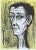 Bernard Buffet June Original Lithograph 1968 For Sale