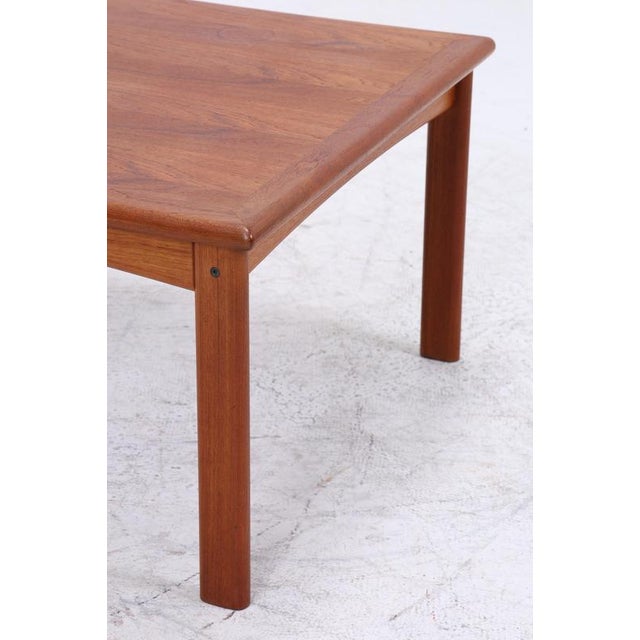 Wood Mid-Century Danish Teak Side or Coffee Table, 1960s For Sale - Image 7 of 11