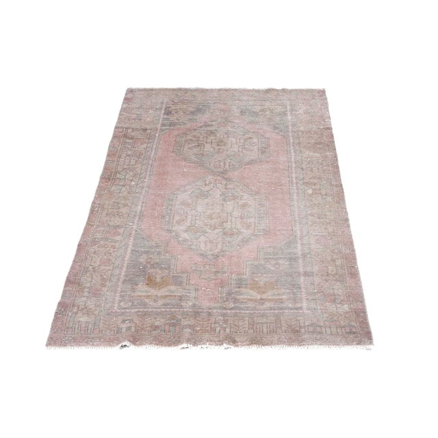 Handknotted vintage rug from Konya region of Turkey. Approximately 50-60 years old. In very good condition.