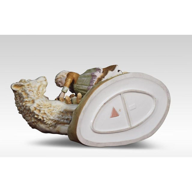 Large Bohemia Group from Royal Dux, 1890s For Sale - Image 5 of 7