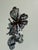 Victorian Mid Century Italian 800 Silver Filigree Butterfly Brooch For Sale - Image 3 of 15