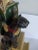 Art Deco Vintage Mid 20th Century Stately Standing Black Panther Lamp Continental Art Co For Sale - Image 3 of 10