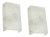Murano Glass Sconces from Kaiser Idell / Kaiser Leuchten, Germany, 1970s, Set of 2 For Sale