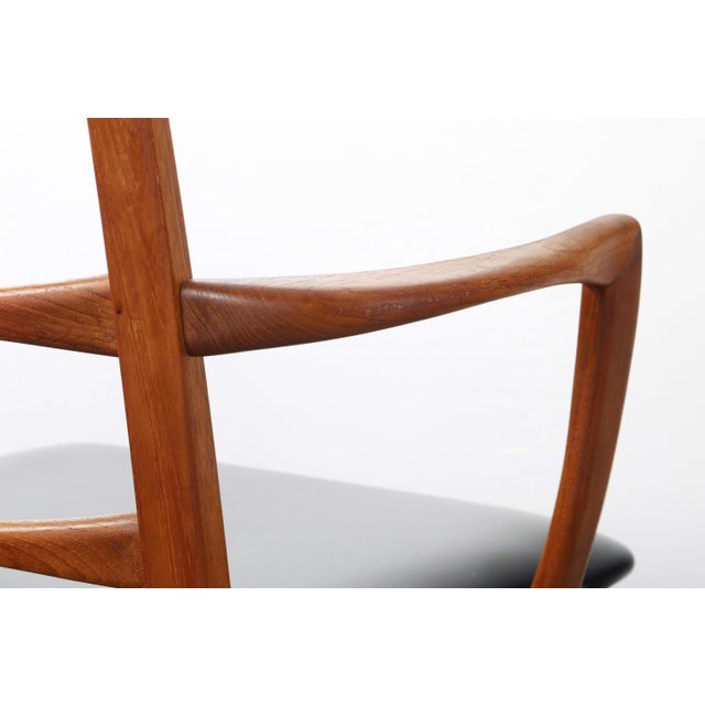 1960s 1960s Niels Koefoeds Hornslet Liz Teak Dining Chairs - Set of 6 For Sale - Image 5 of 12