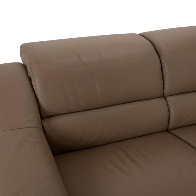 1301 Leather Corner Sofa in Beige - Taupe from Himolla For Sale - Image 6 of 14