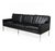 Mid-Century Modern Black Leather Sofa, 1970 For Sale - Image 16 of 16