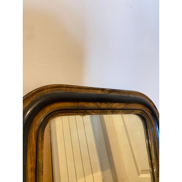 Louis Philippe Style Wooden Mirror, 1800s For Sale - Image 9 of 12