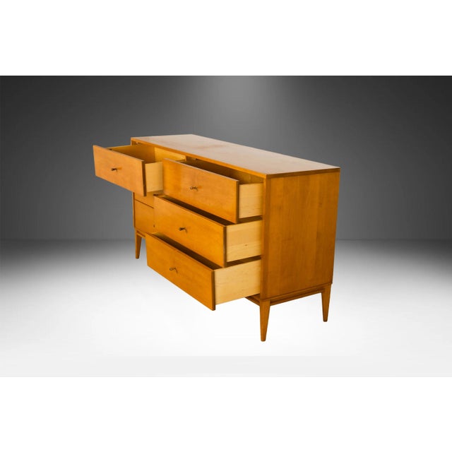 Paul McCobb for Planner Group Mid Century 6 Drawer Lowboy Dresser For Sale - Image 12 of 12