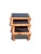 Modern Bielecky Brothers Set of Three Rattan Nesting Tables For Sale - Image 3 of 7