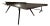 District Eight Artisanal Ping Pong Table, Smoked Oak With Cast Iron Base For Sale
