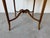Antique French Neoclassical Flame Mahogany Round Side Table For Sale - Image 10 of 12