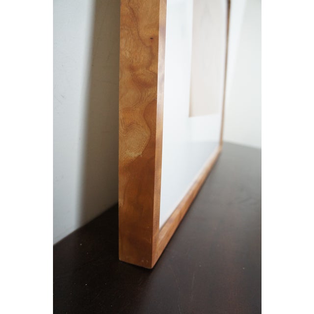 Cut "Eyes" & "Josefa" Conceptual Art Photographs in Burled Frame by Josefa Mulaire - Set of 2 For Sale - Image 4 of 7