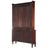 Oversized Antique Sheraton Flame Mahogany Step Back Cupboard C1830 For Sale - Image 17 of 18