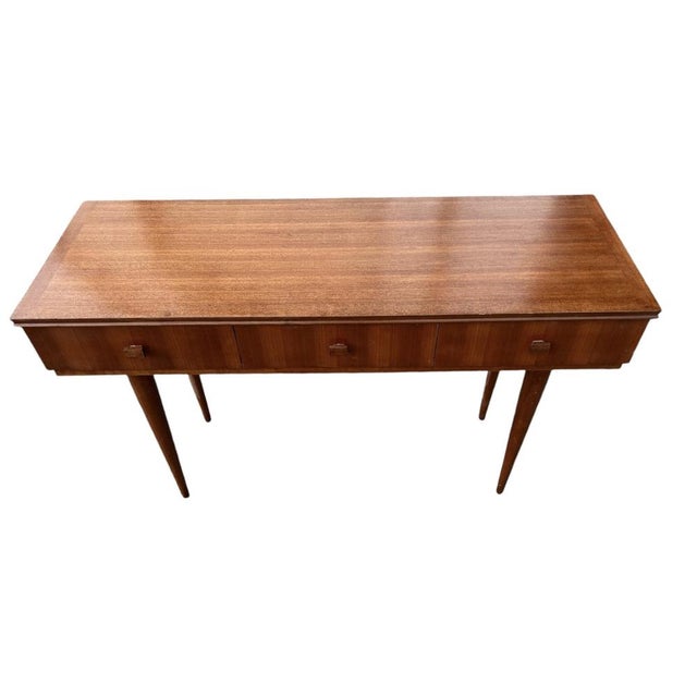 Teak Console from Gaston Poisson For Sale - Image 12 of 17
