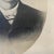 Paper Early 1900s Portrait of a Gentleman With Striped Cravat For Sale - Image 7 of 9