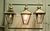 Metal Large Brass Wall Hung Lantern Wall Light, 1960s For Sale - Image 7 of 9
