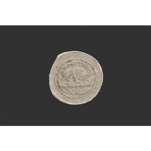 Ancient Neoclassical Cameo Intaglio in biscuit. Italy, 19th Century. Good condition.