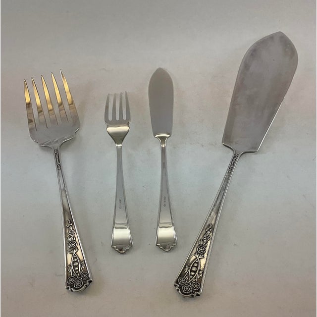 Chippendale 1980s Flatware Fish Set Royal York - 26 pcs For Sale - Image 3 of 11