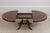 Round Large Banded Mahogany Inlaid Dining Table For Sale - Image 12 of 18