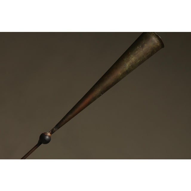 Mid-Century Modern Brutalist Copper Candleholders by Pieter Spruyt, 1980s, Set of 2 For Sale - Image 3 of 9