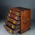 Art Deco Vintage Rosewood 5-Drawer Chest With Mother-of-Pearl Eight Treasures Inlay For Sale - Image 3 of 9