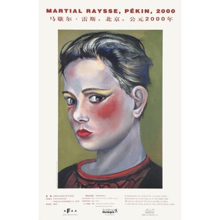 2000 Martial Raysse Beijing Fine Art Museum Poster For Sale