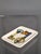 Vintage Italian Ceramic Cups and Tray, Italy, 1950s, Set of 3 For Sale - Image 6 of 8